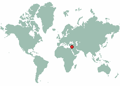 El Qalamoun in world map